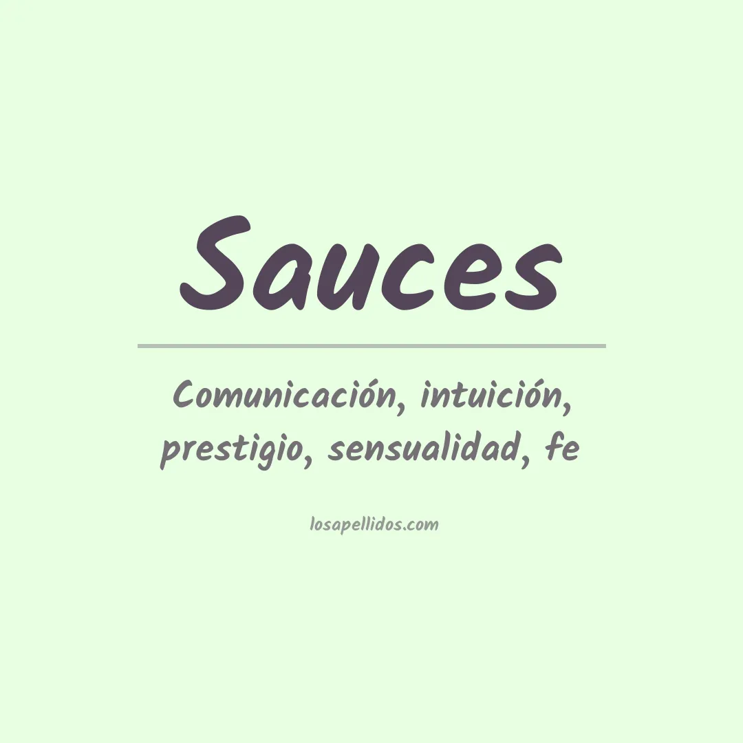 Apellido Sauces