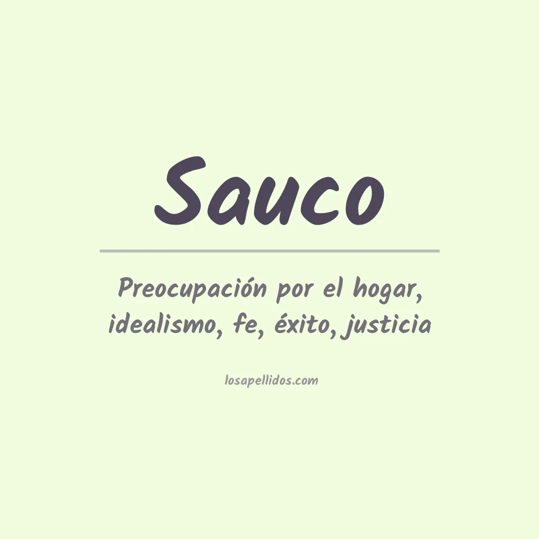 Apellido Sauco