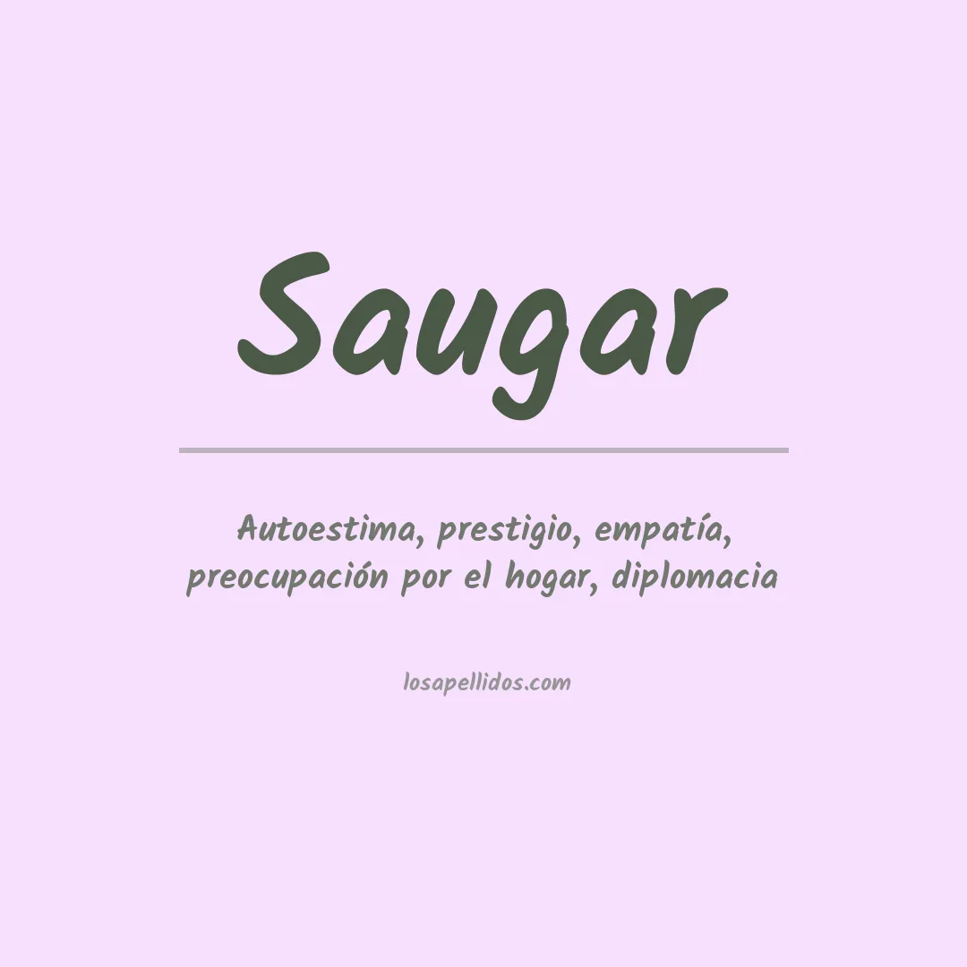 Apellido Saugar