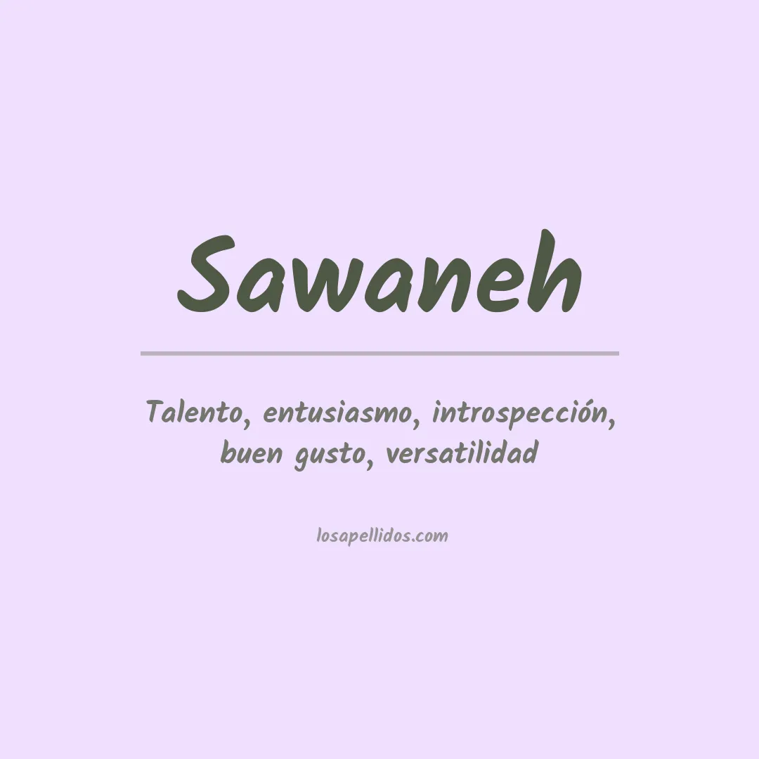 Apellido Sawaneh