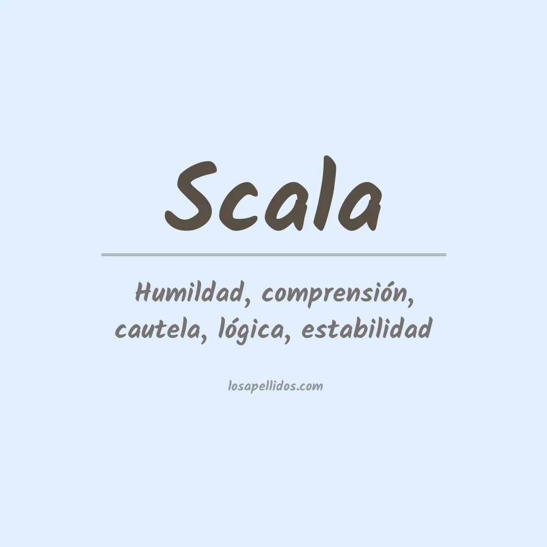 Apellido Scala