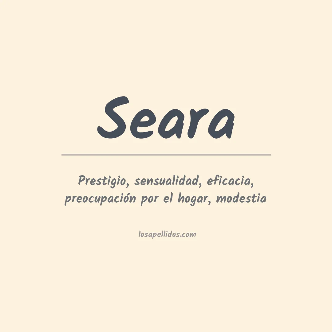 Apellido Seara