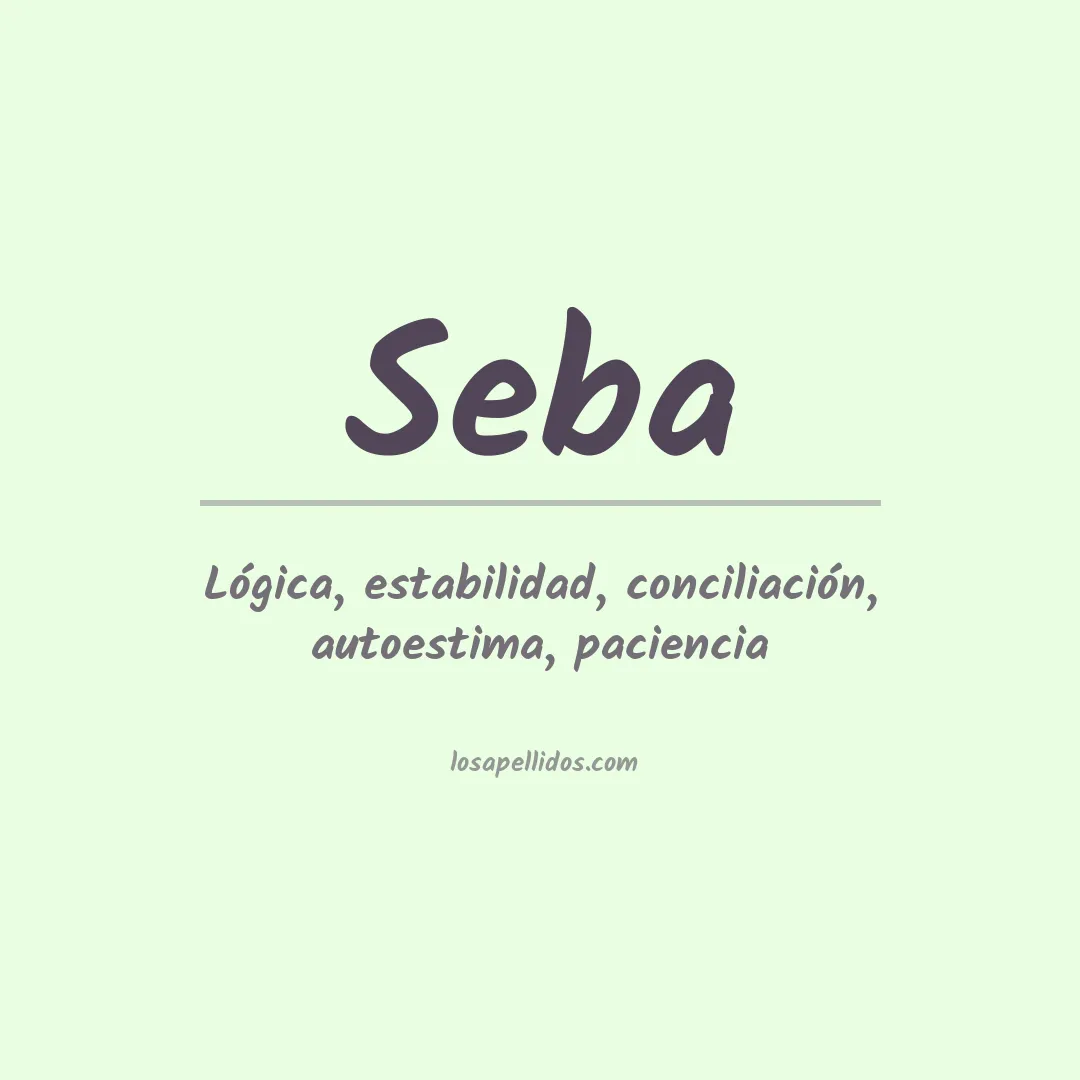 Apellido Seba