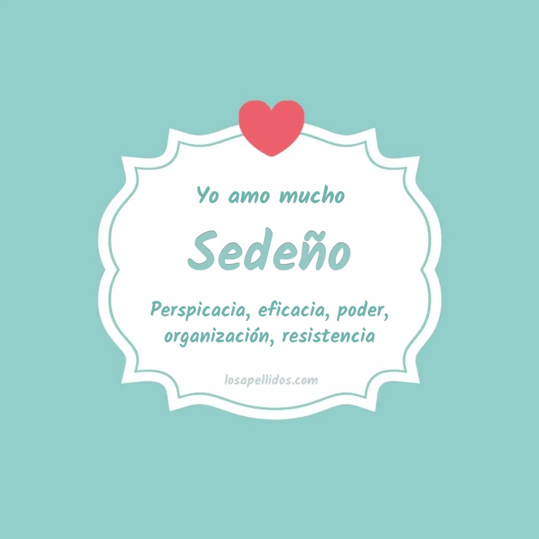 Yo amo mucho Sedeño