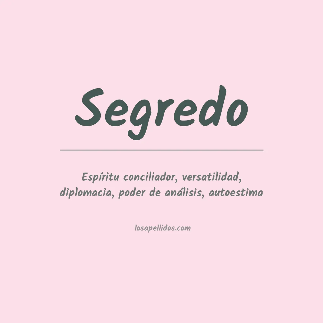 Apellido Segredo