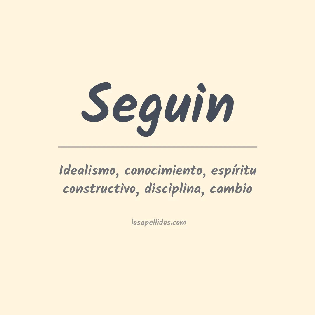 Apellido Seguin