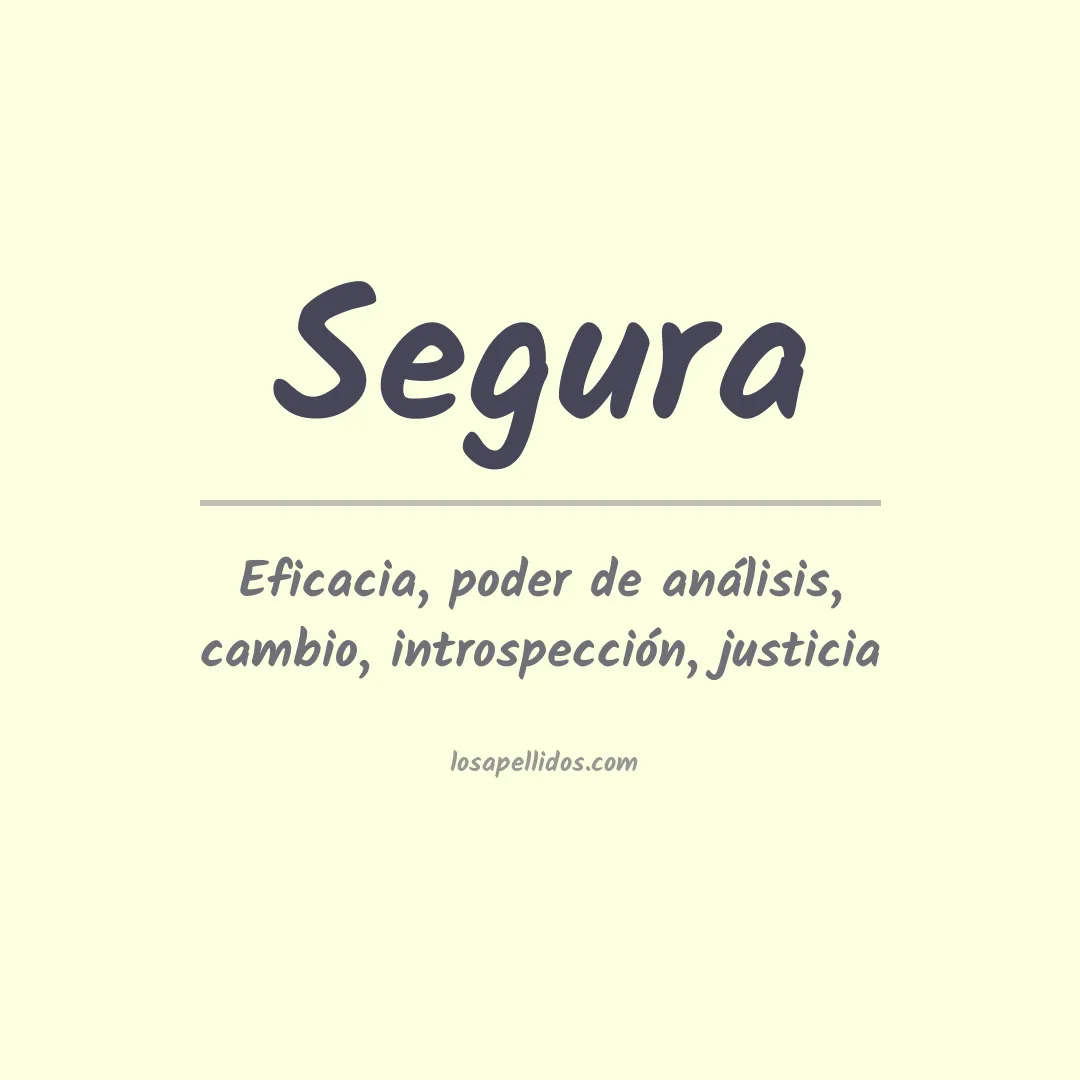 Apellido Segura