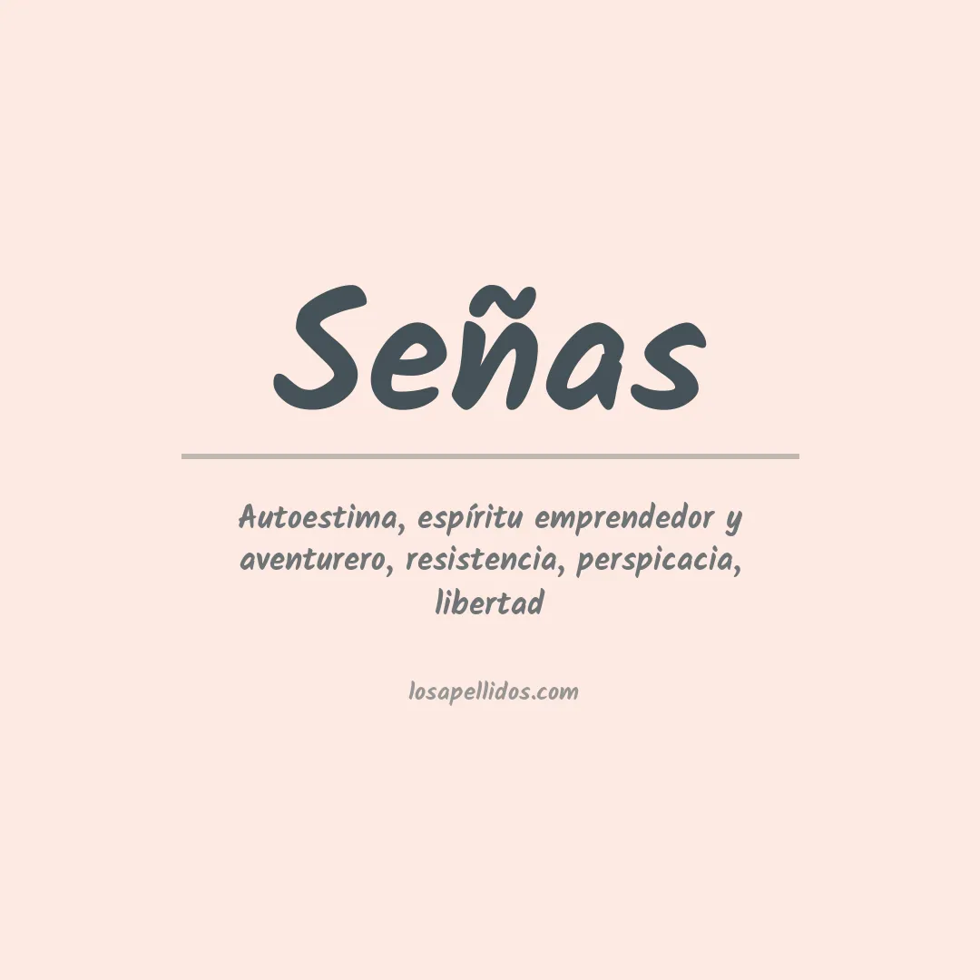 Apellido Señas