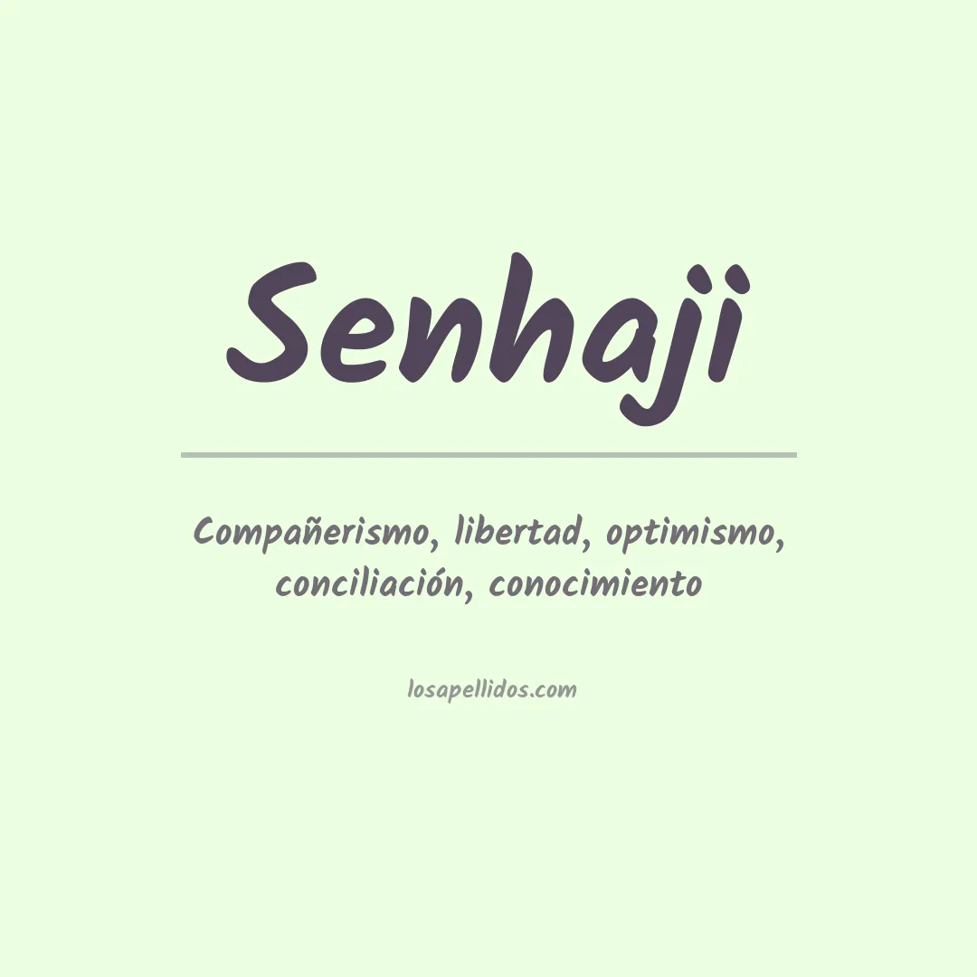 Apellido Senhaji