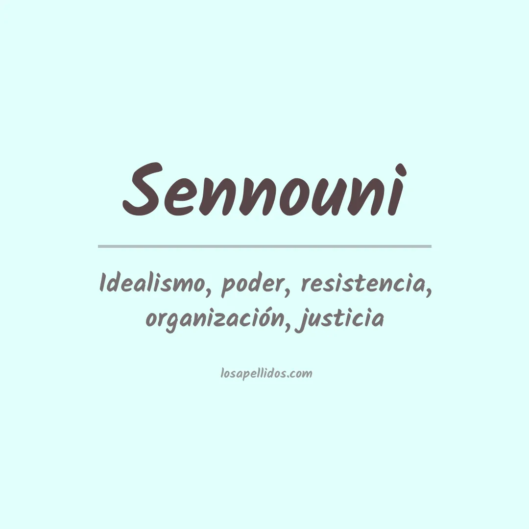 Apellido Sennouni