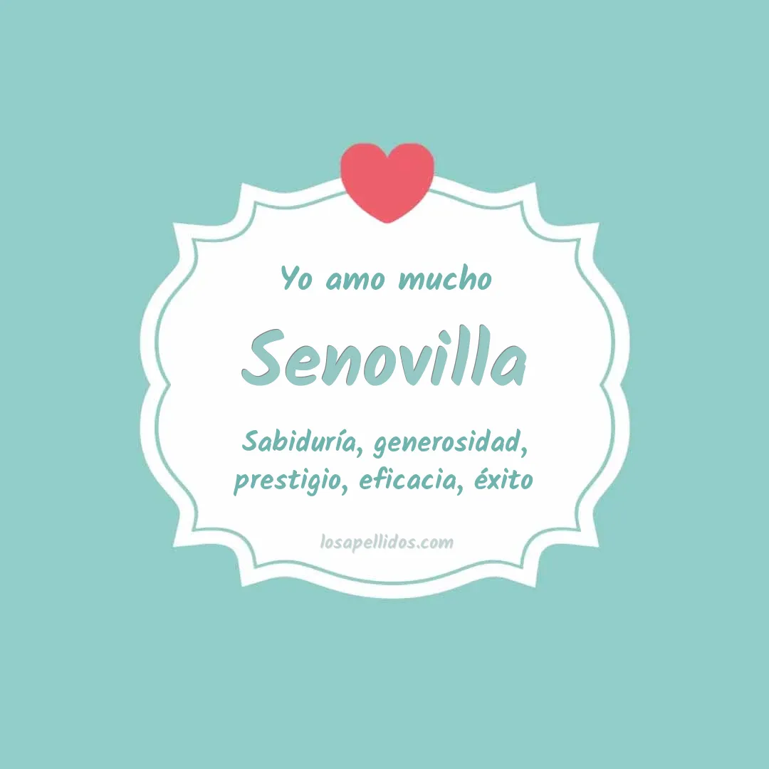 Yo amo mucho Senovilla