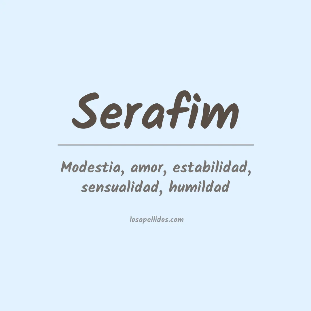 Apellido Serafim