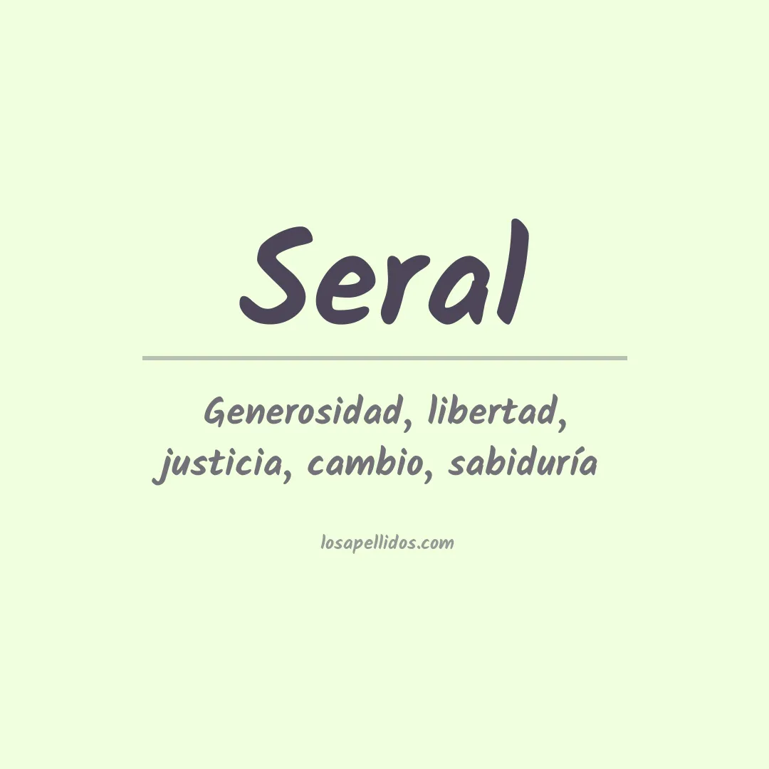 Apellido Seral