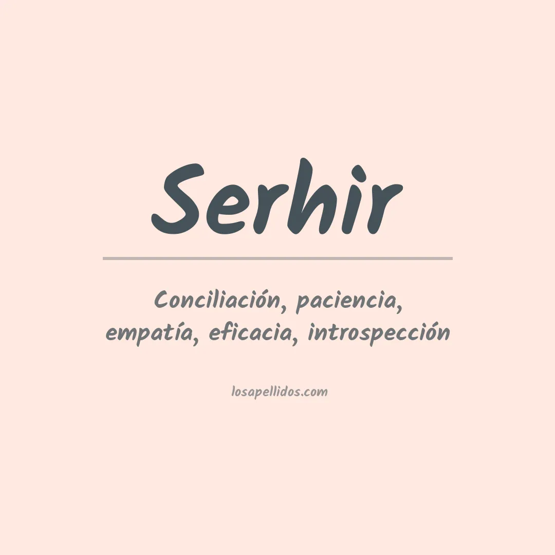 Apellido Serhir