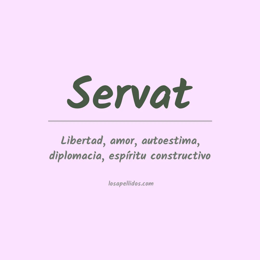 Apellido Servat