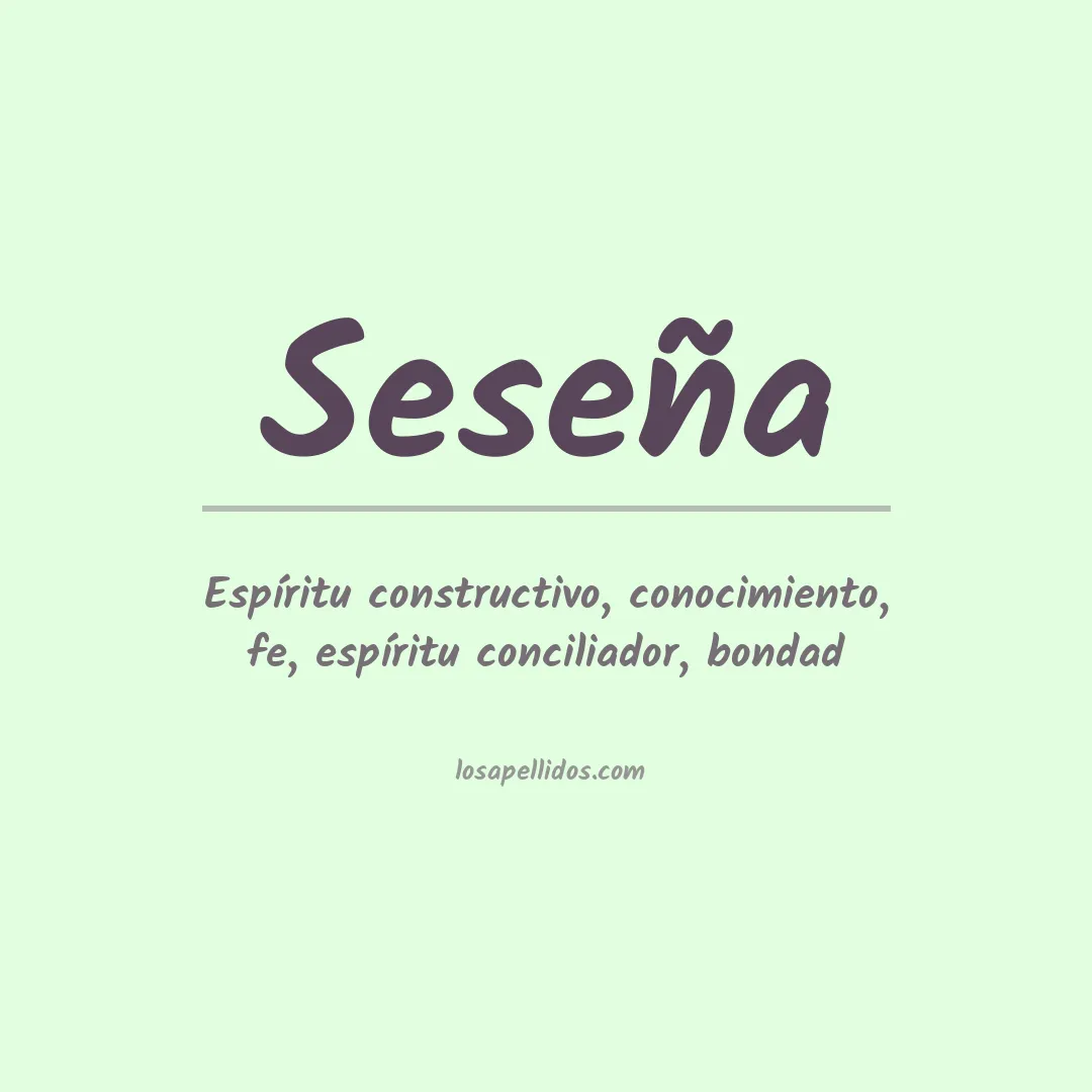 Apellido Seseña