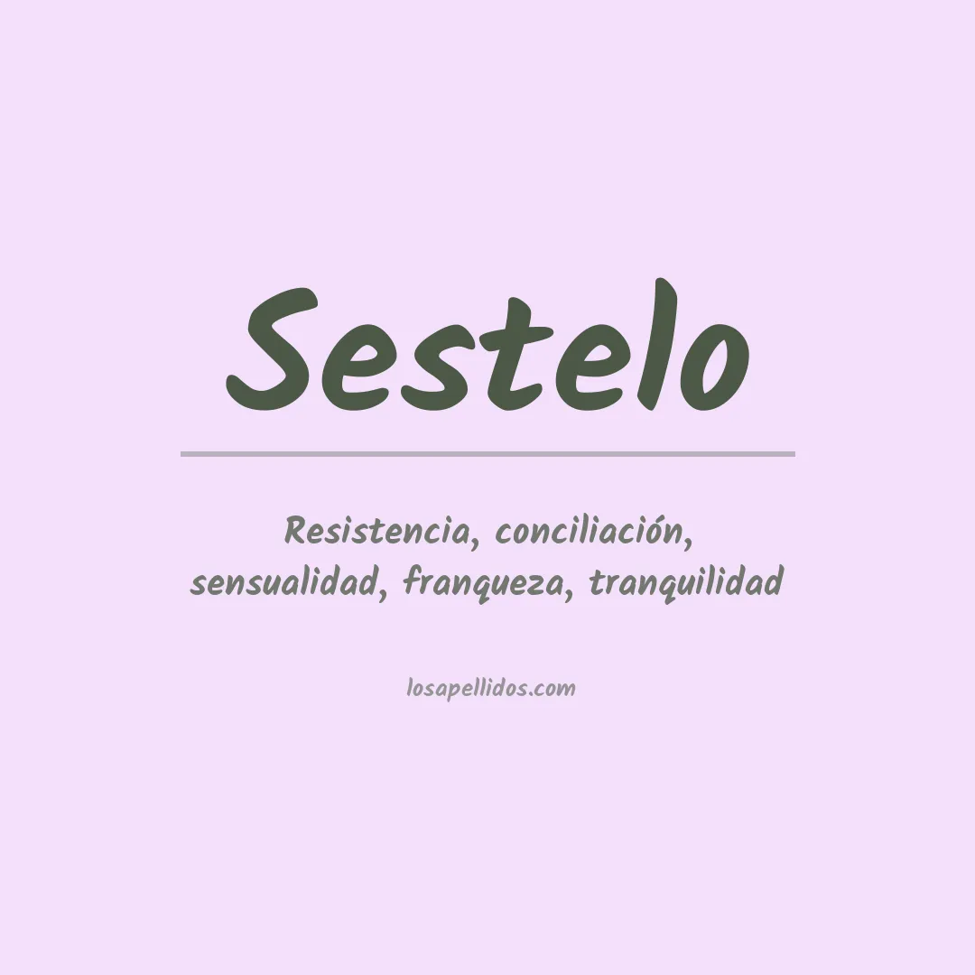 Apellido Sestelo