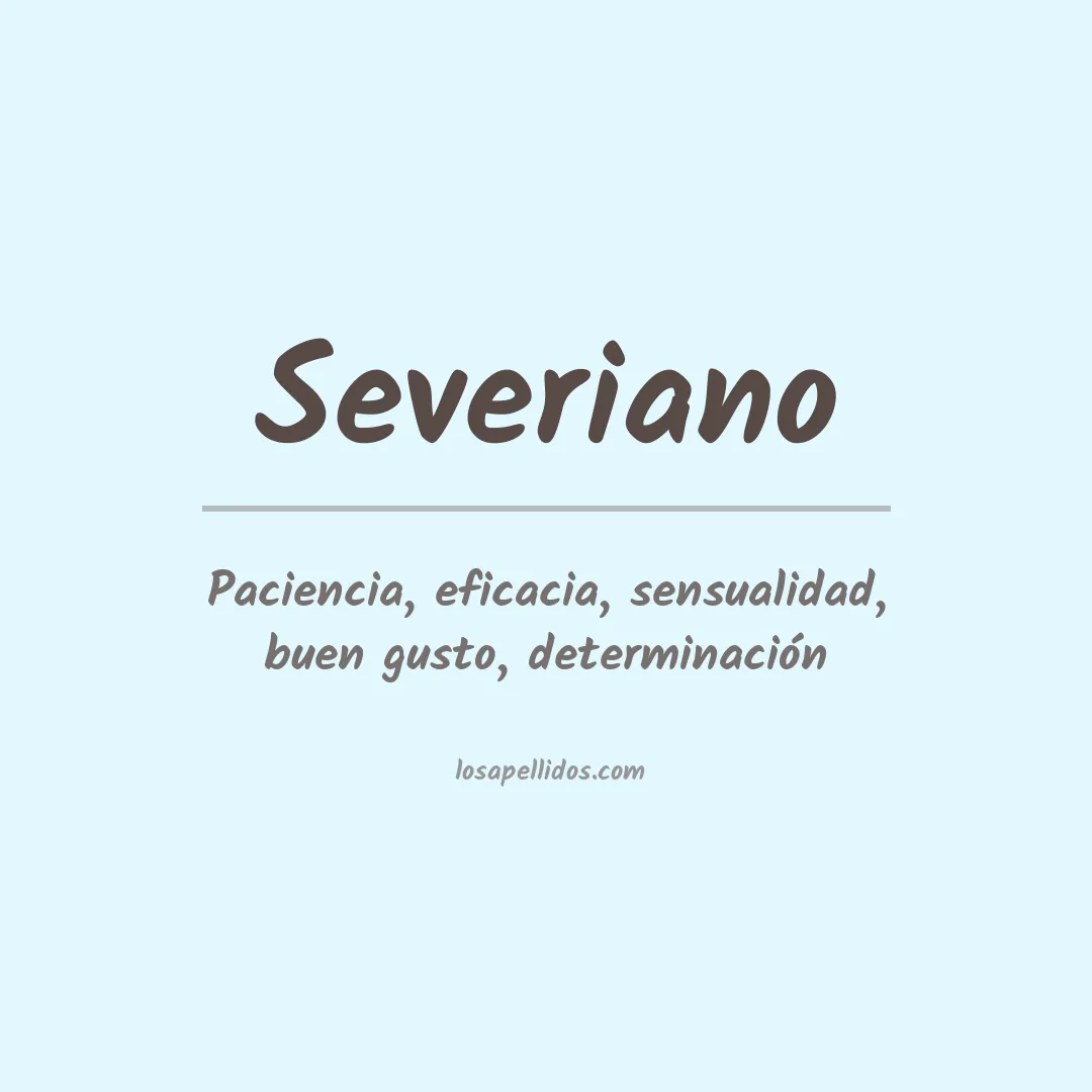 Apellido Severiano
