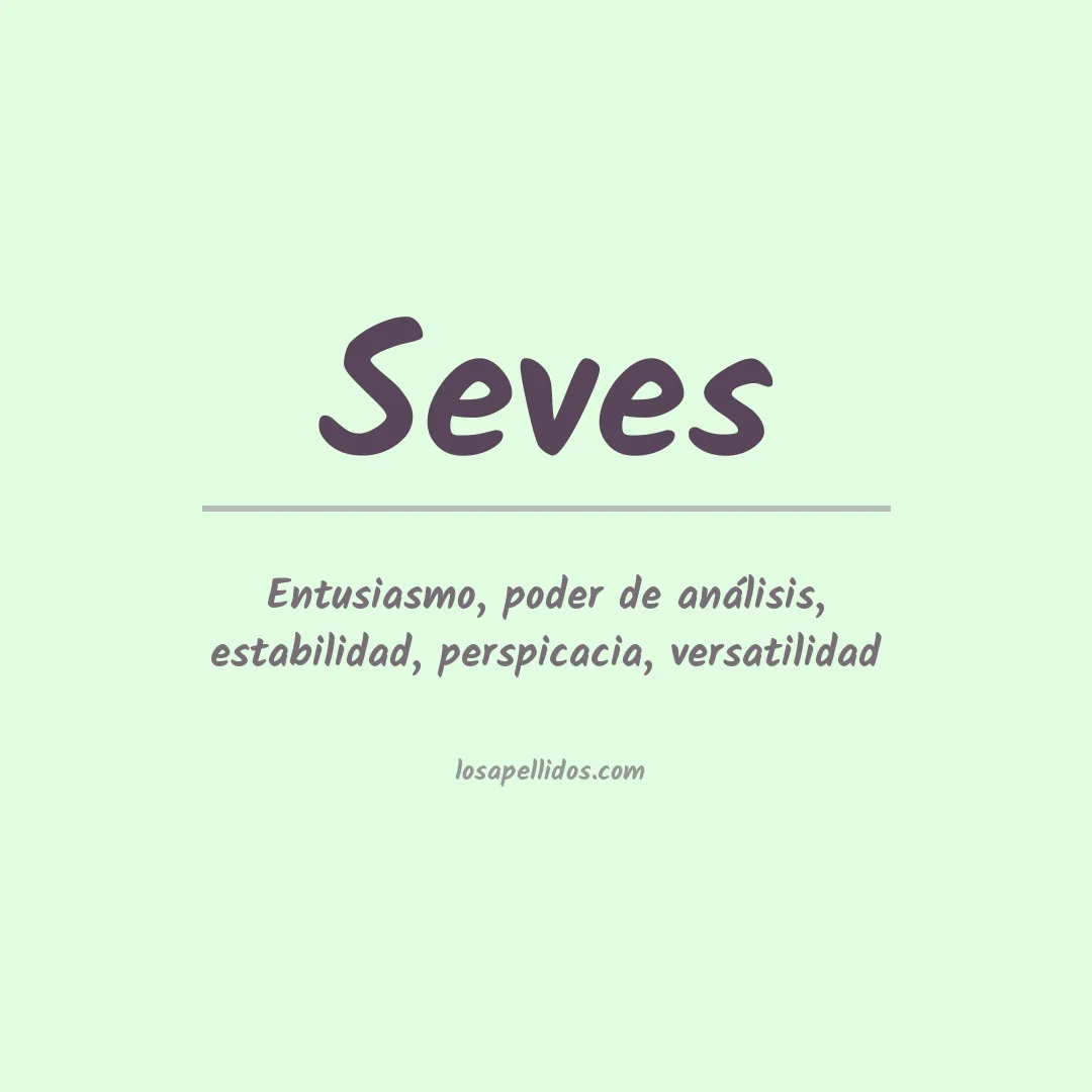 Apellido Seves
