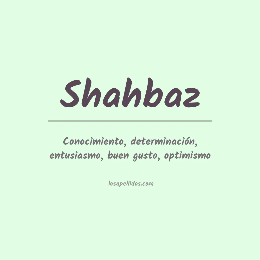 Apellido Shahbaz