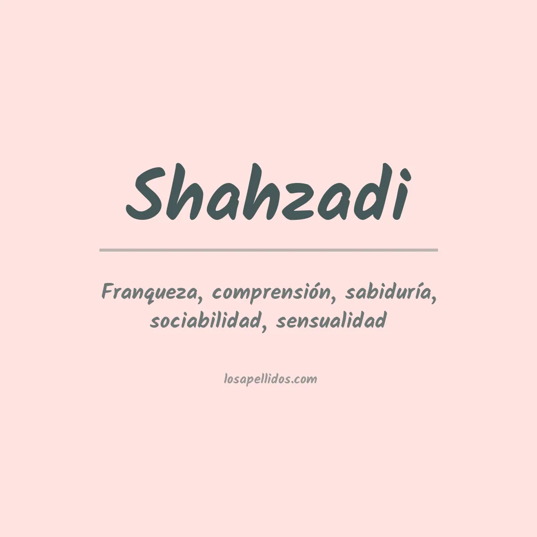Apellido Shahzadi
