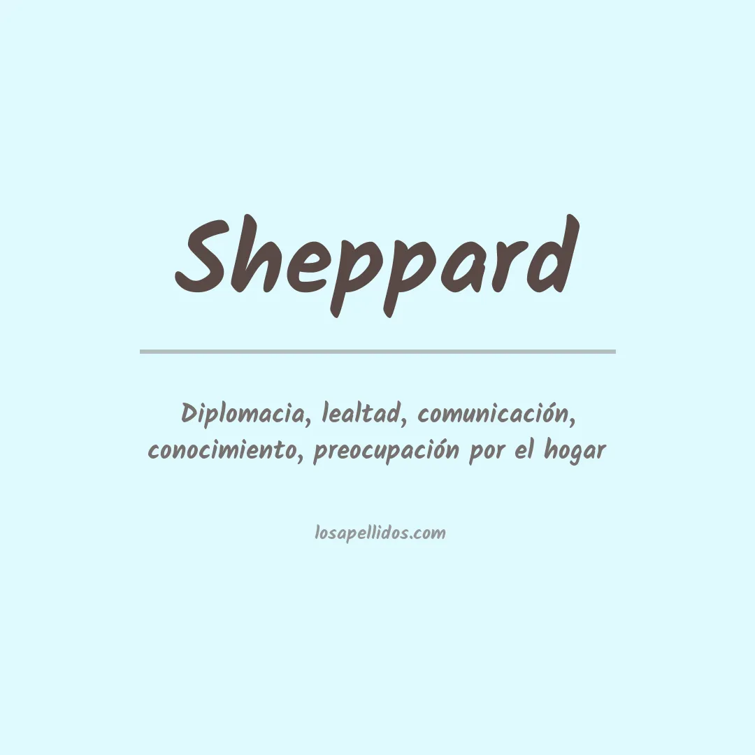 Apellido Sheppard