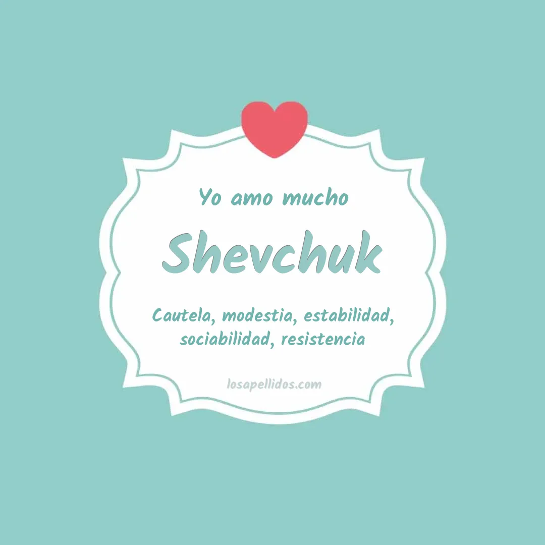 Yo amo mucho Shevchuk