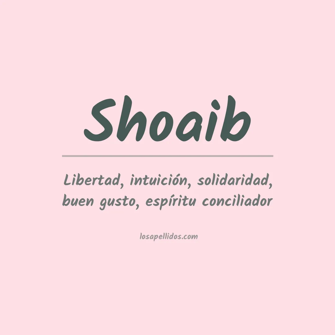Apellido Shoaib