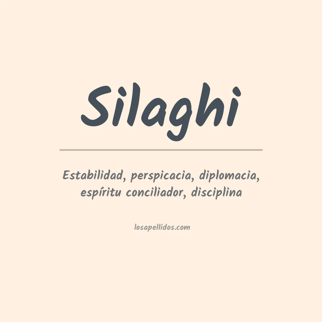 Apellido Silaghi