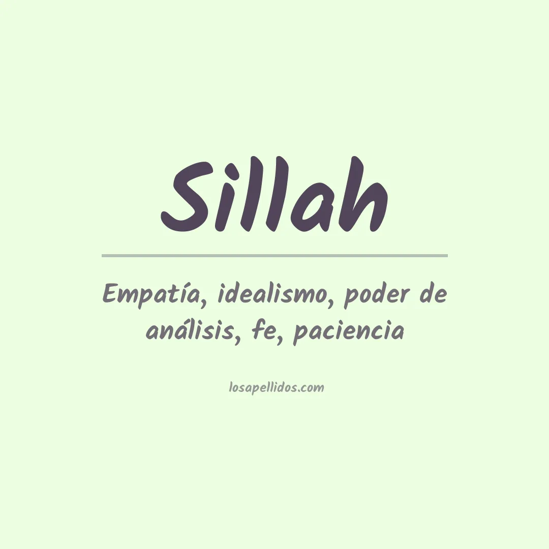 Apellido Sillah