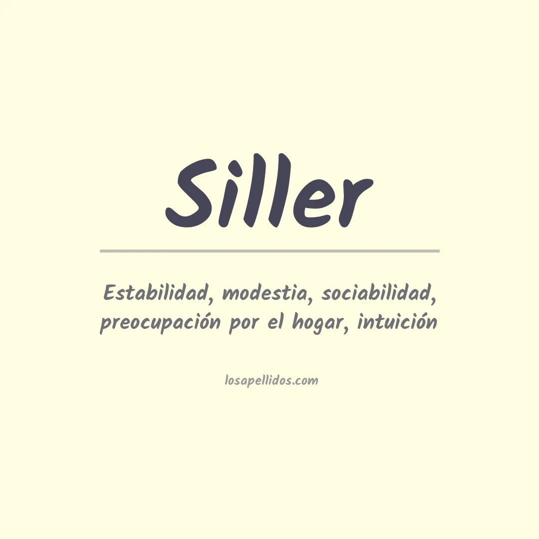 Apellido Siller