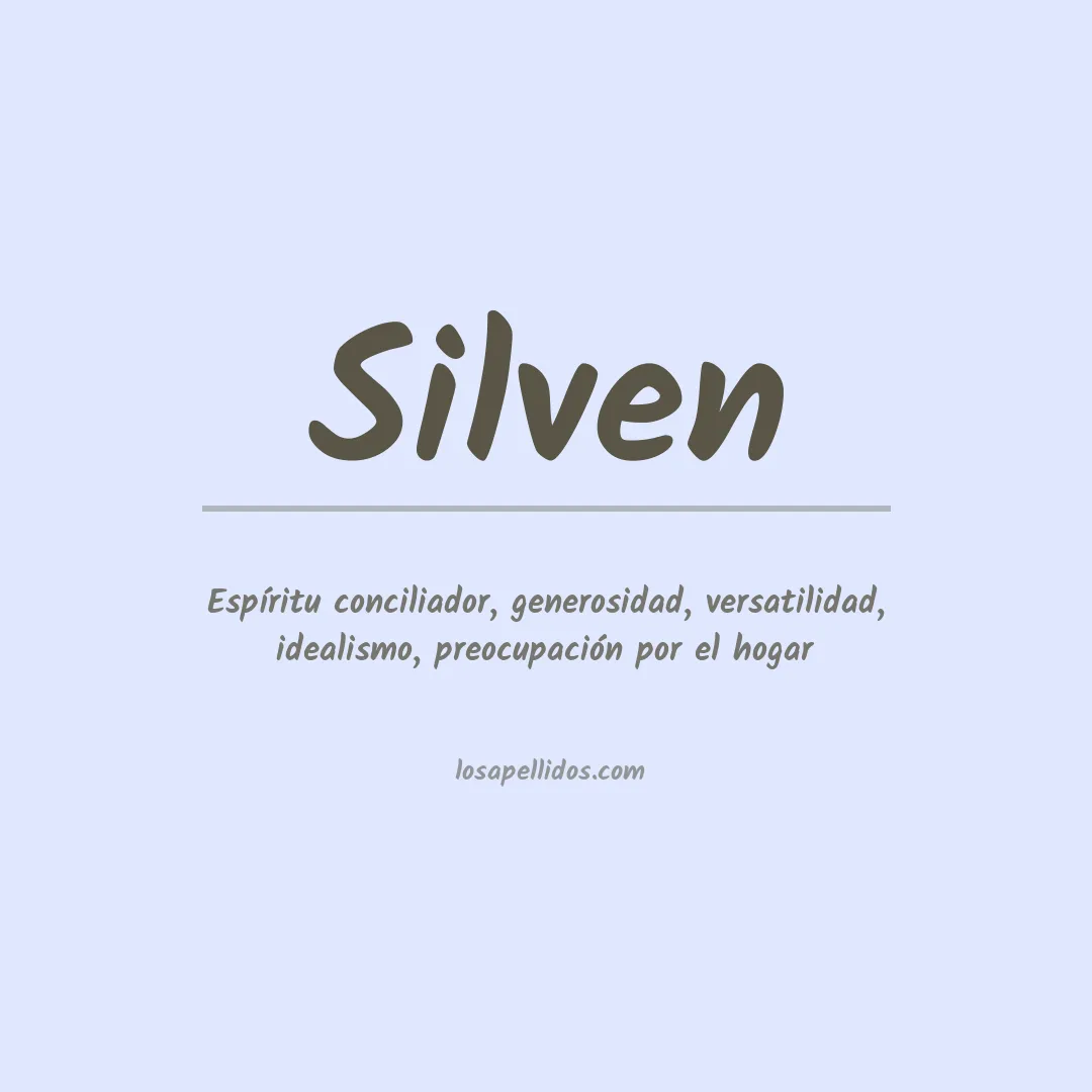 Apellido Silven