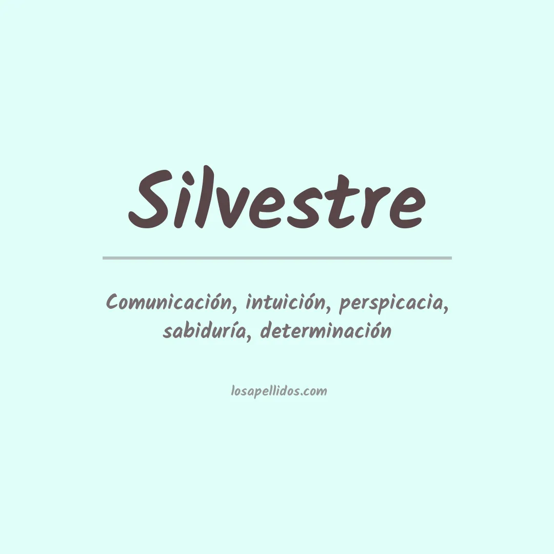 Apellido Silvestre