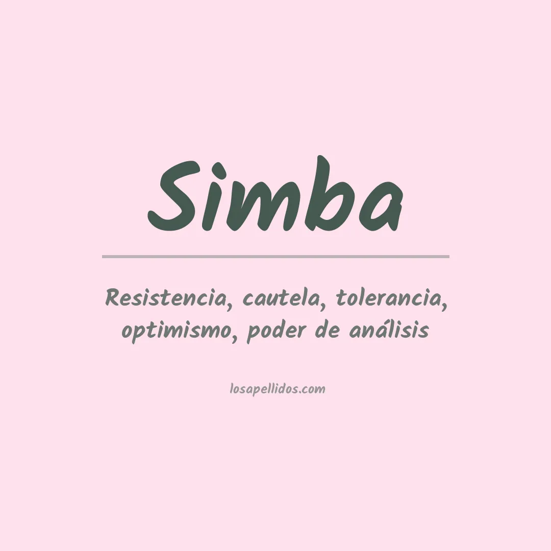Apellido Simba