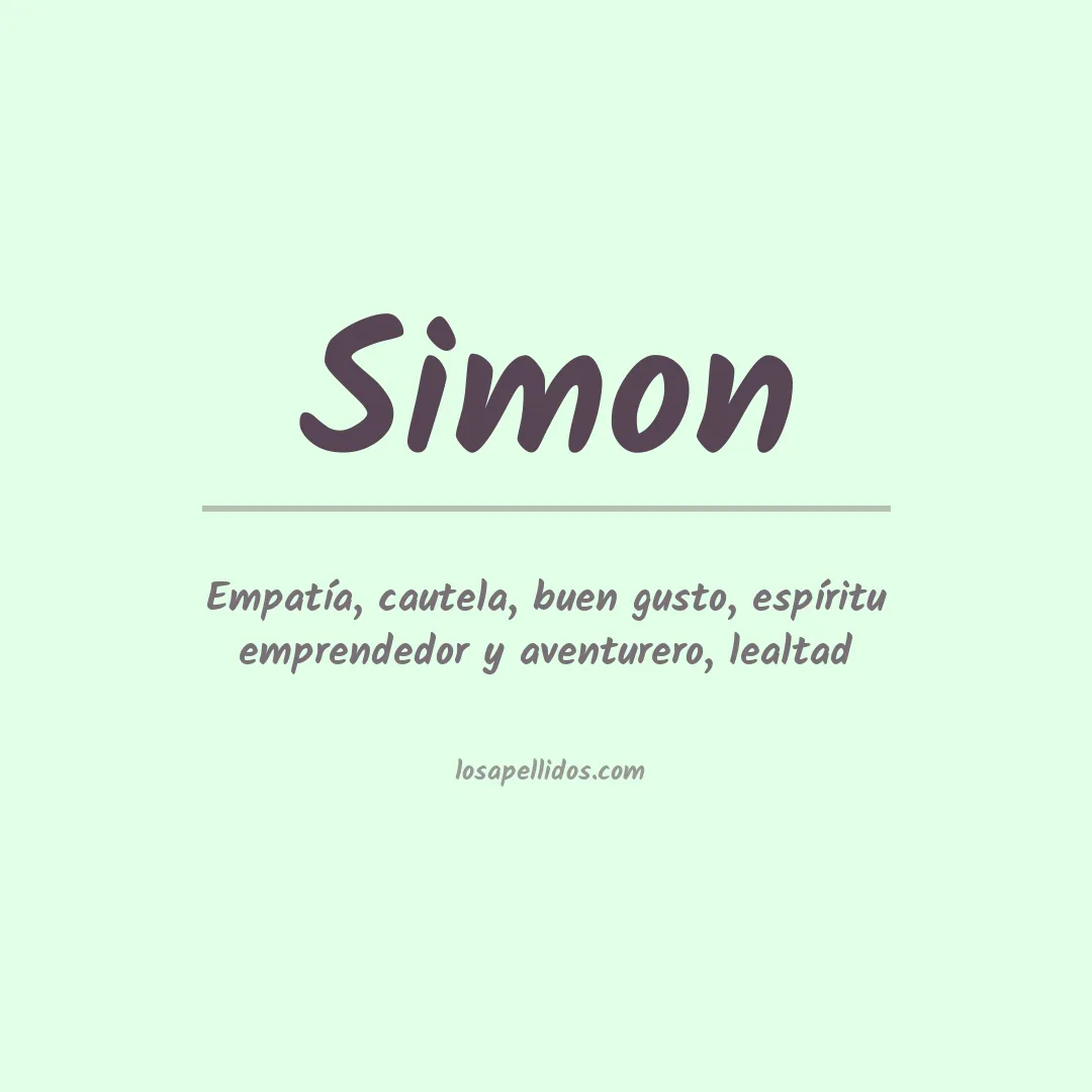 Apellido Simon