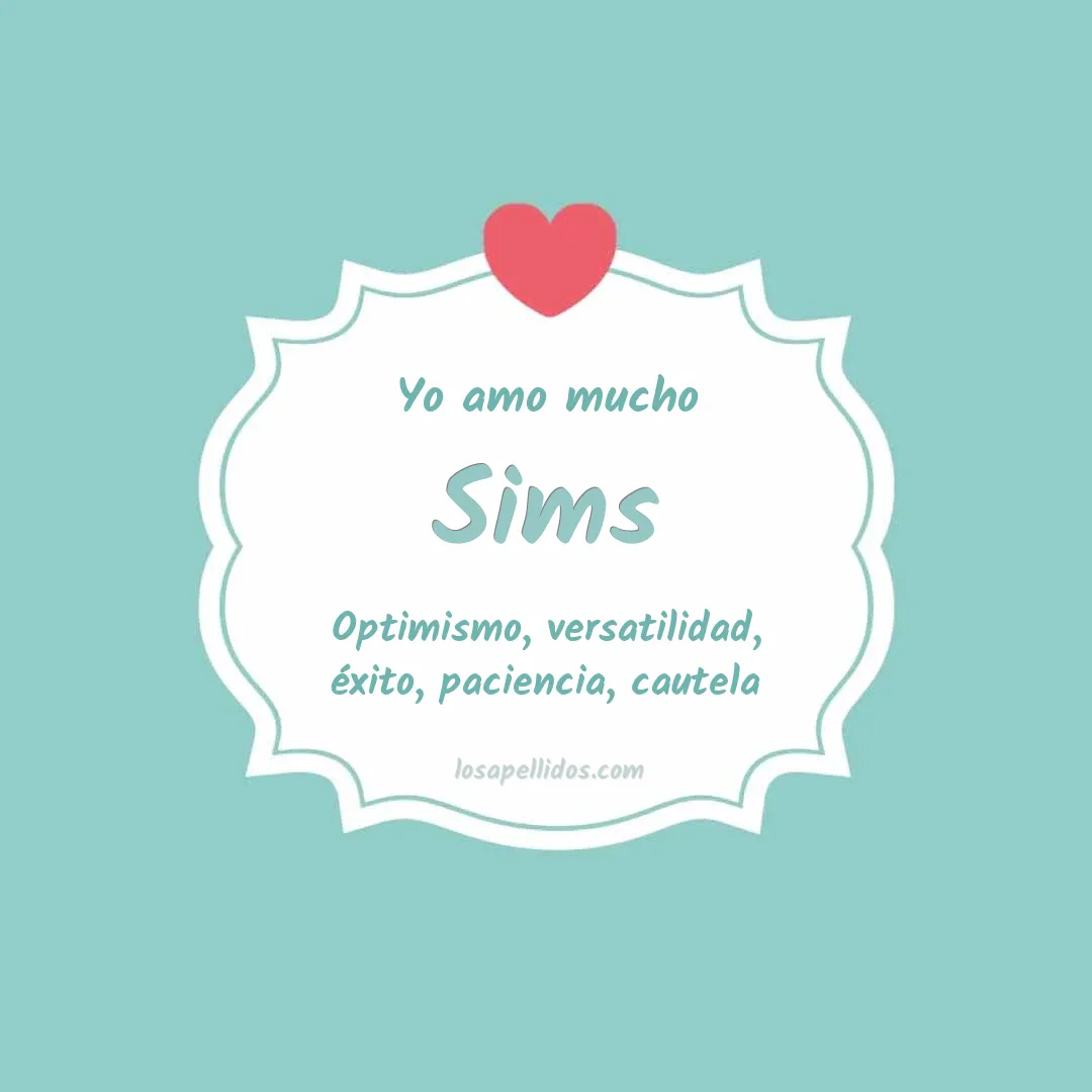 Yo amo mucho Sims