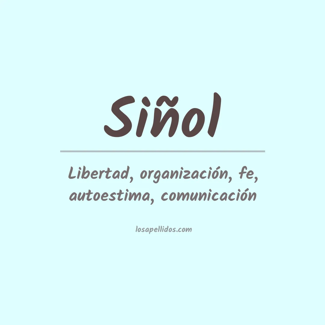 Apellido Siñol