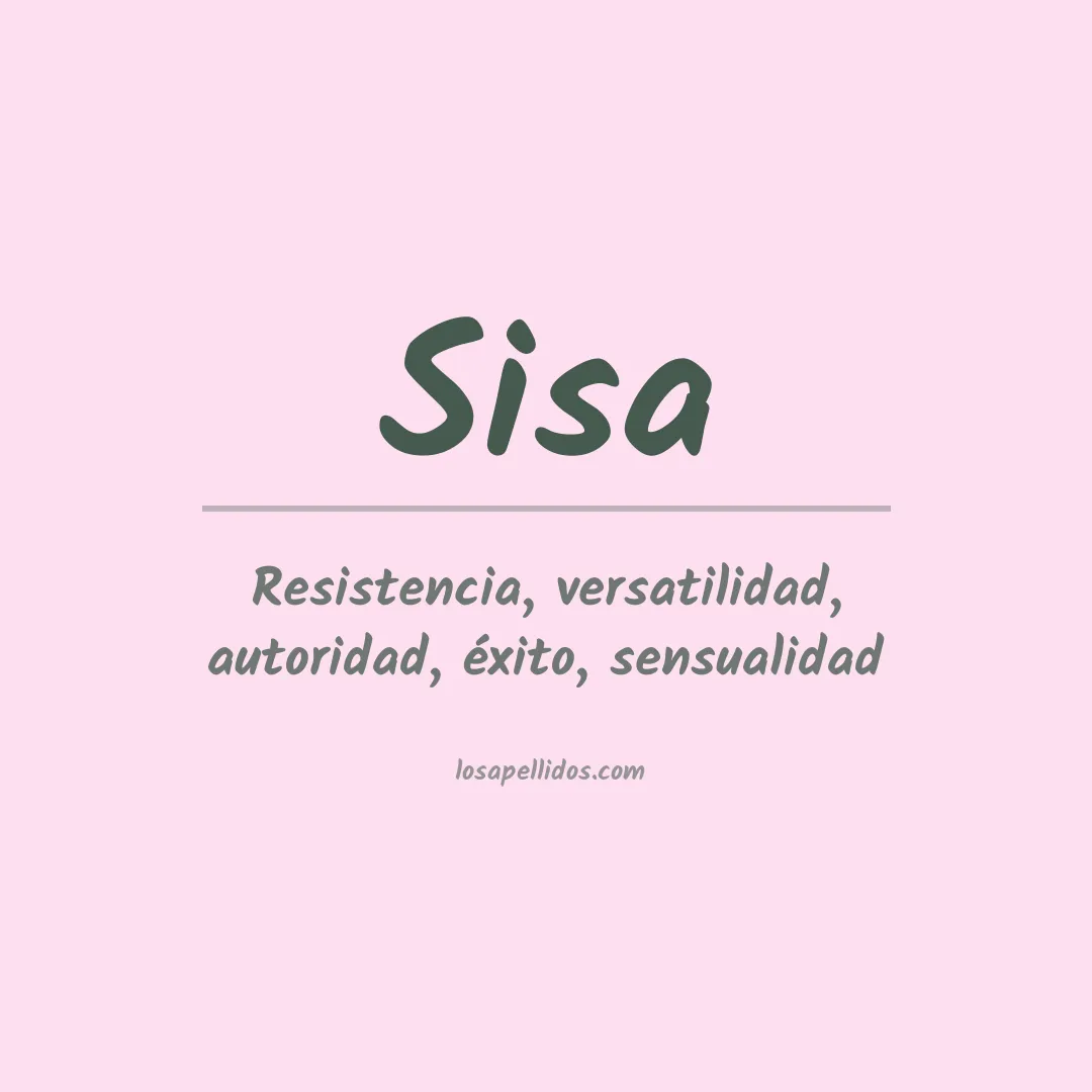 Apellido Sisa