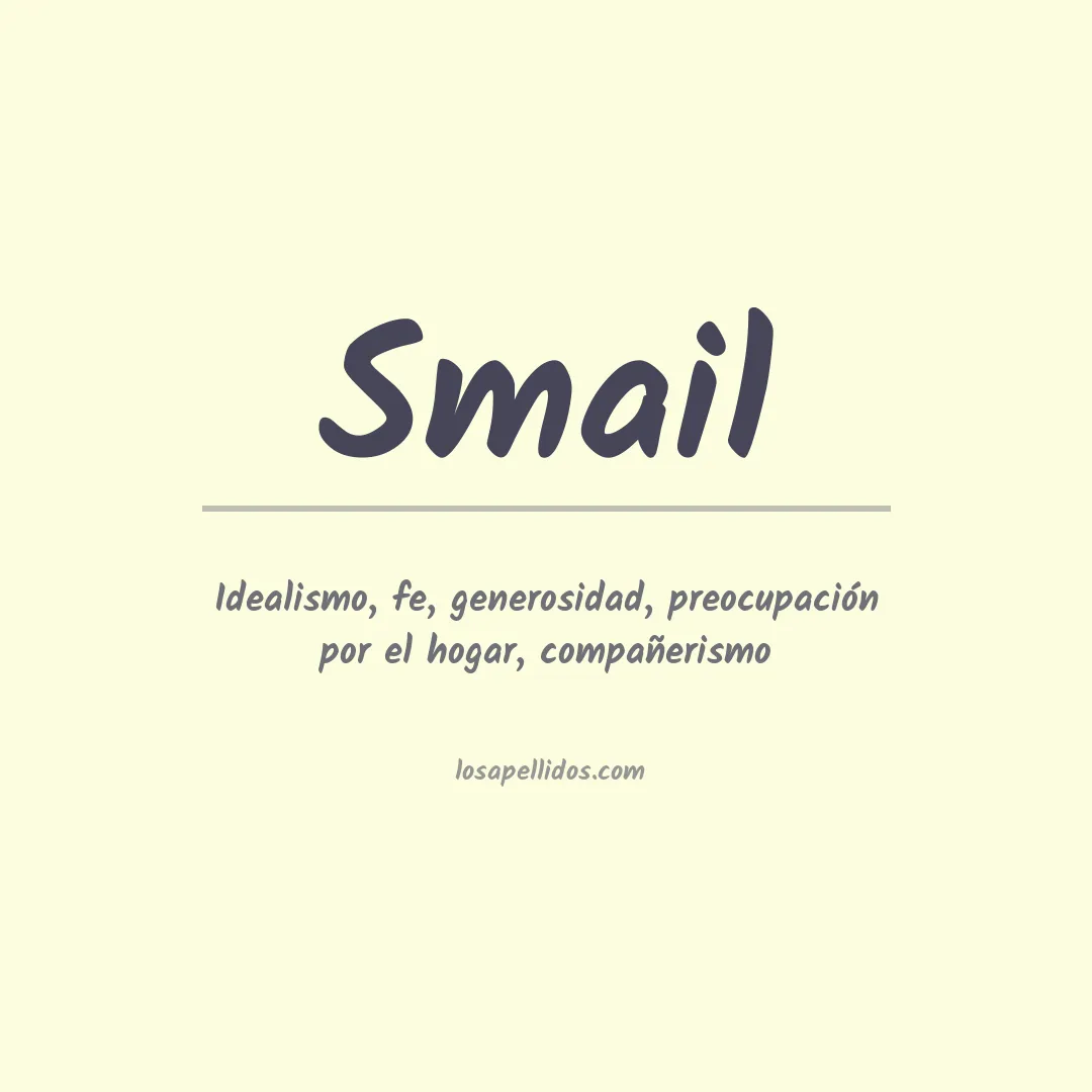 Apellido Smail