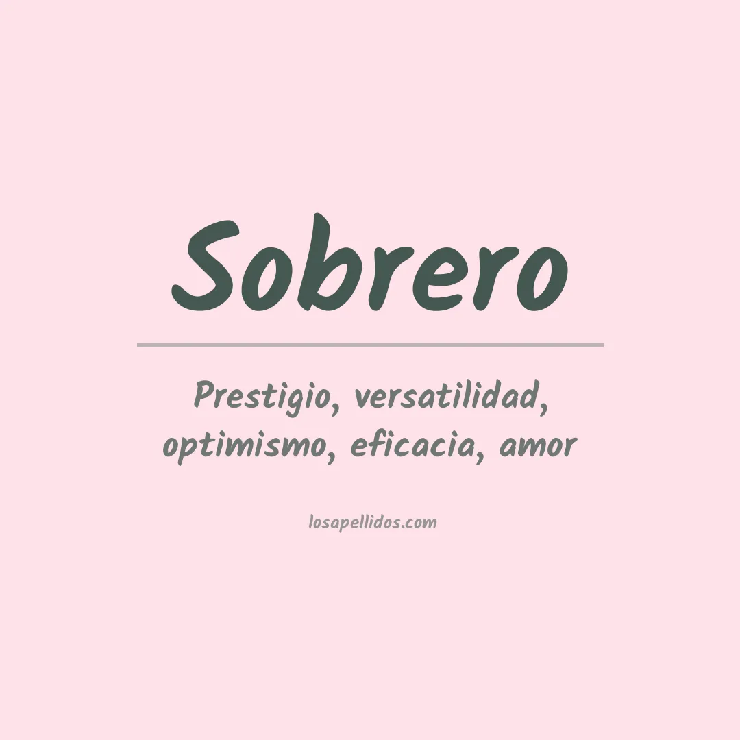 Apellido Sobrero