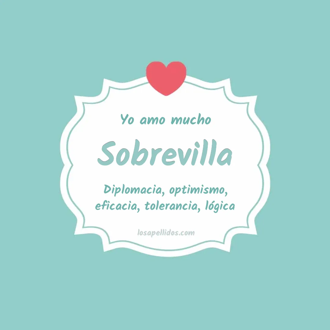 Yo amo mucho Sobrevilla