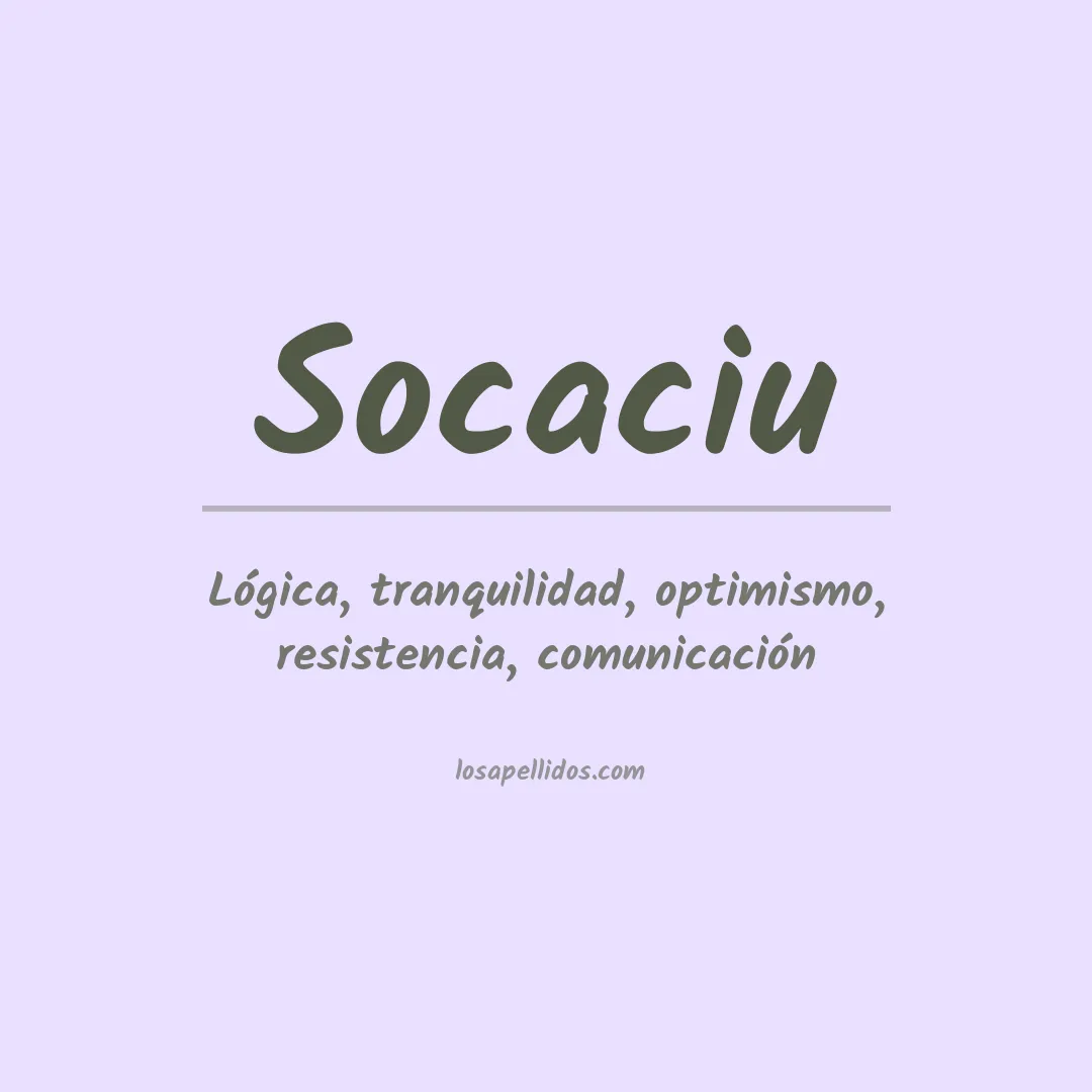 Apellido Socaciu