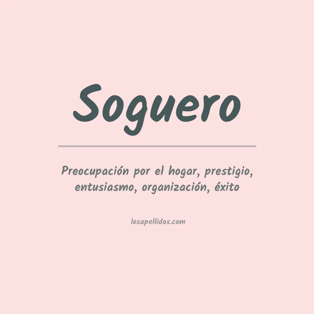 Apellido Soguero