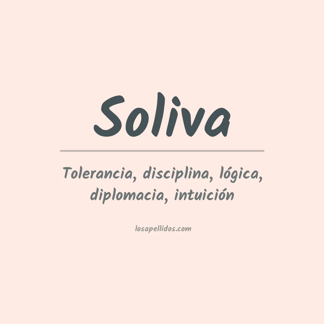 Apellido Soliva