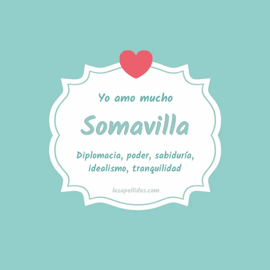 Yo amo mucho Somavilla