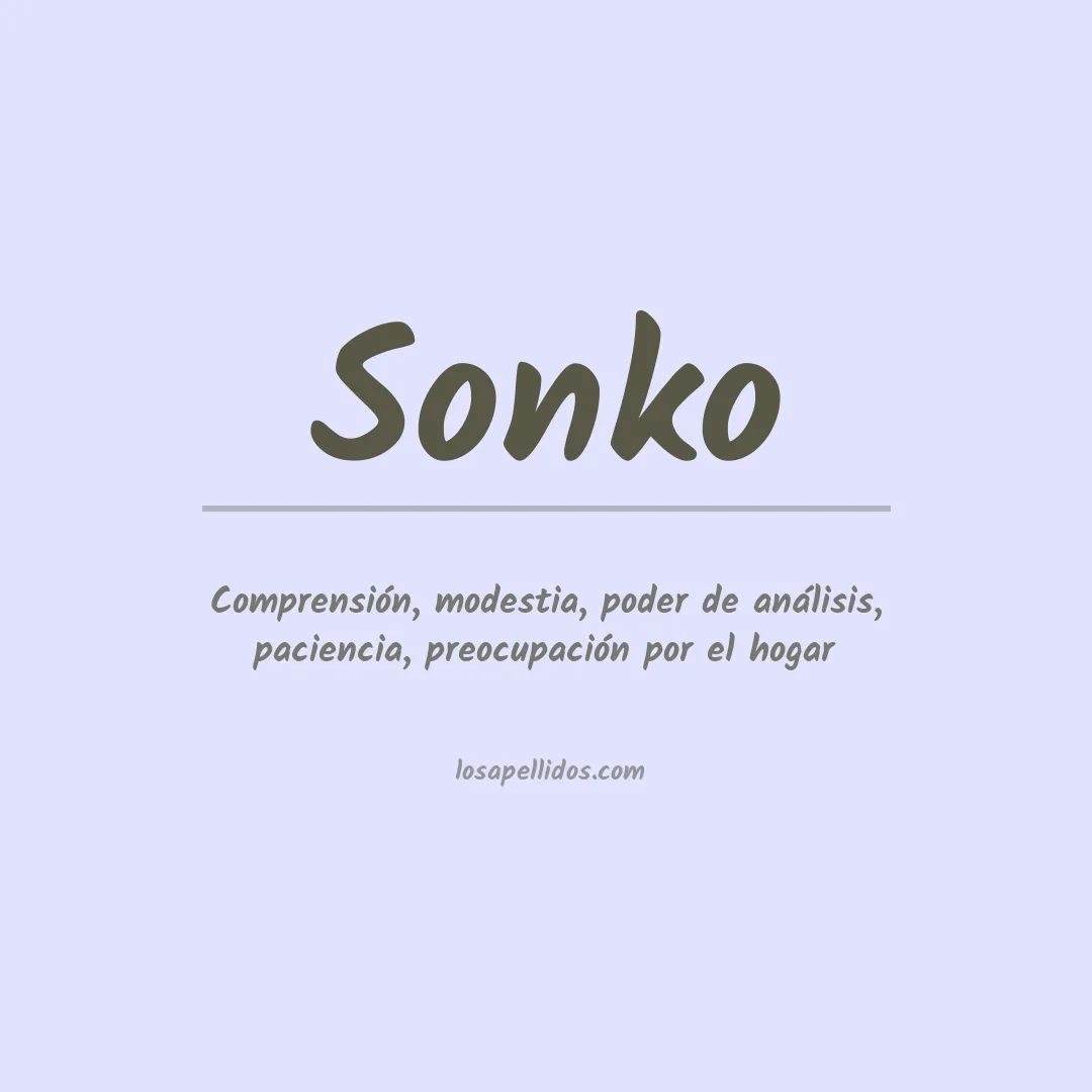 Apellido Sonko