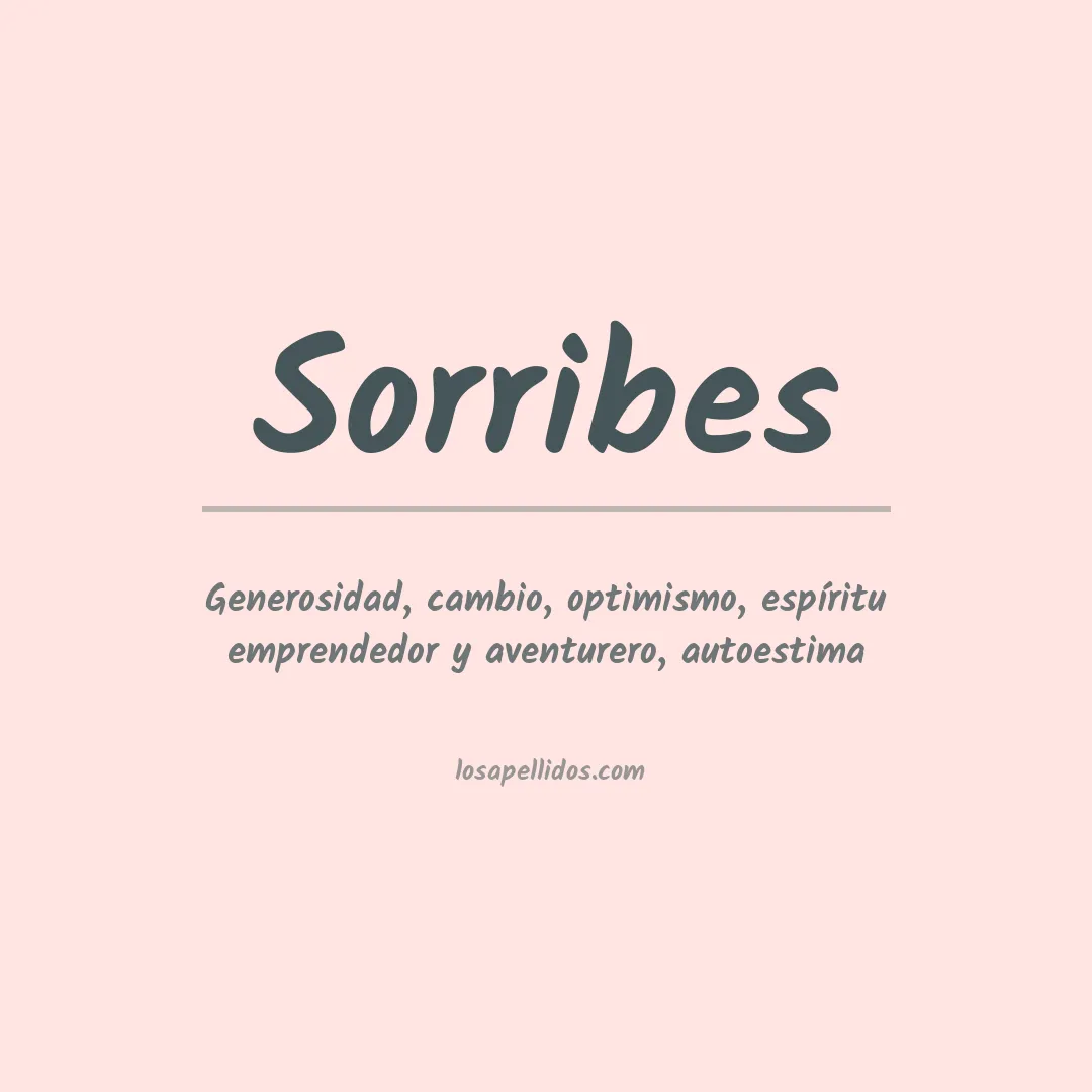 Apellido Sorribes