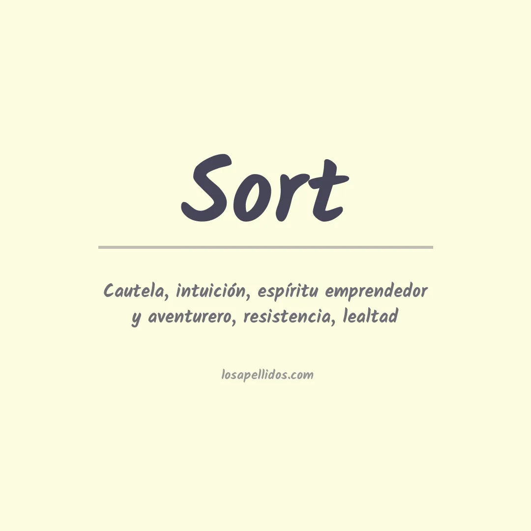 Apellido Sort