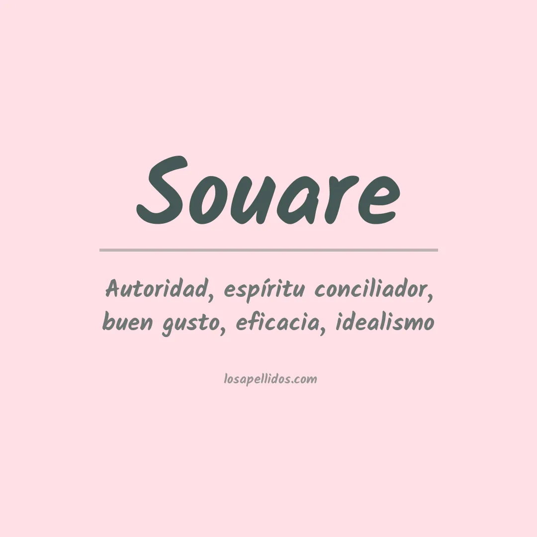 Apellido Souare