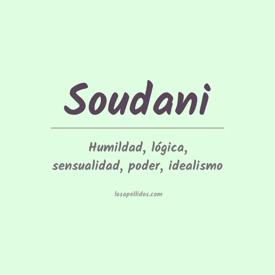 Apellido Soudani
